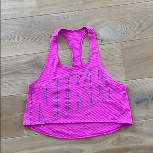 Nike cropped tank